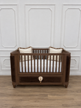Load image into Gallery viewer, Eden Cot Bed Mahogany Stain