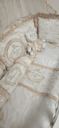 Load image into Gallery viewer, Jadore Toile Full Crib Set 9 Piece Set