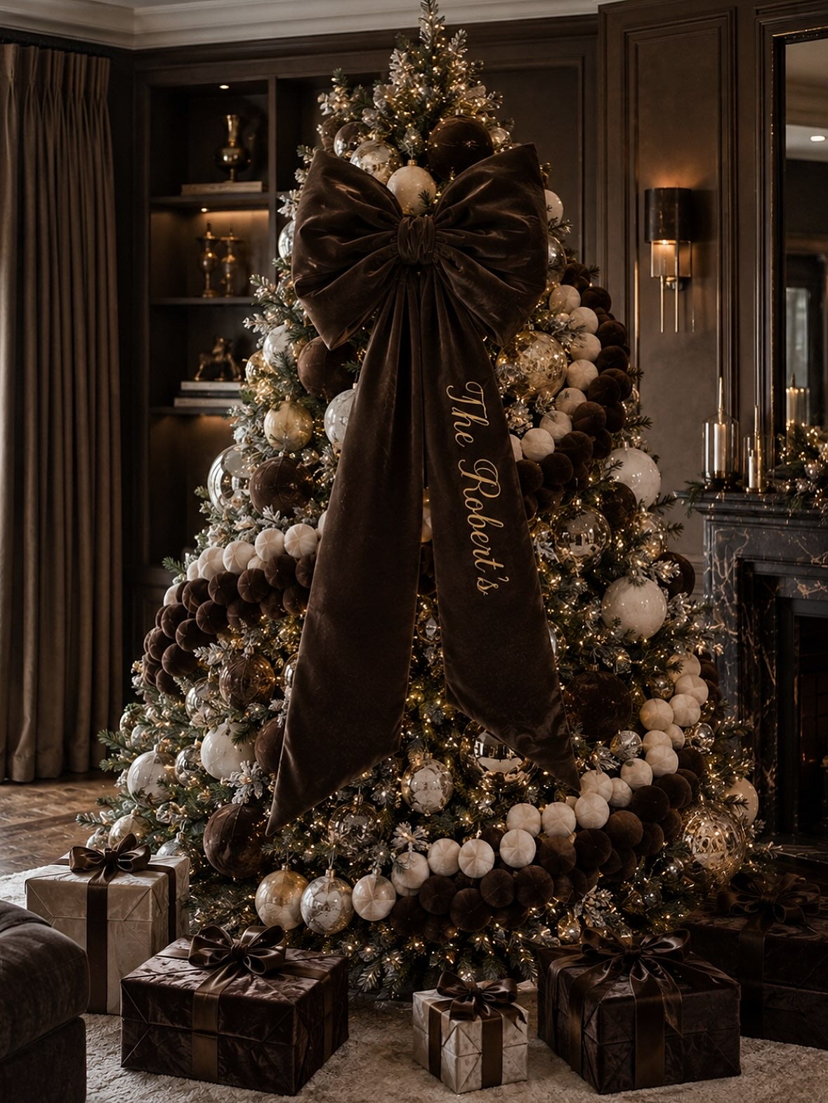 Luxury Christmas Tree Bow