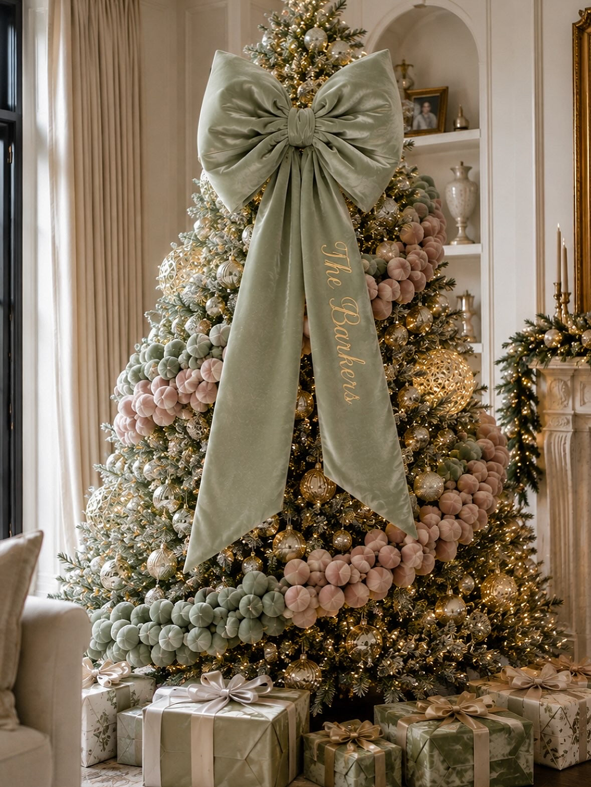 Luxury Christmas Tree Bow