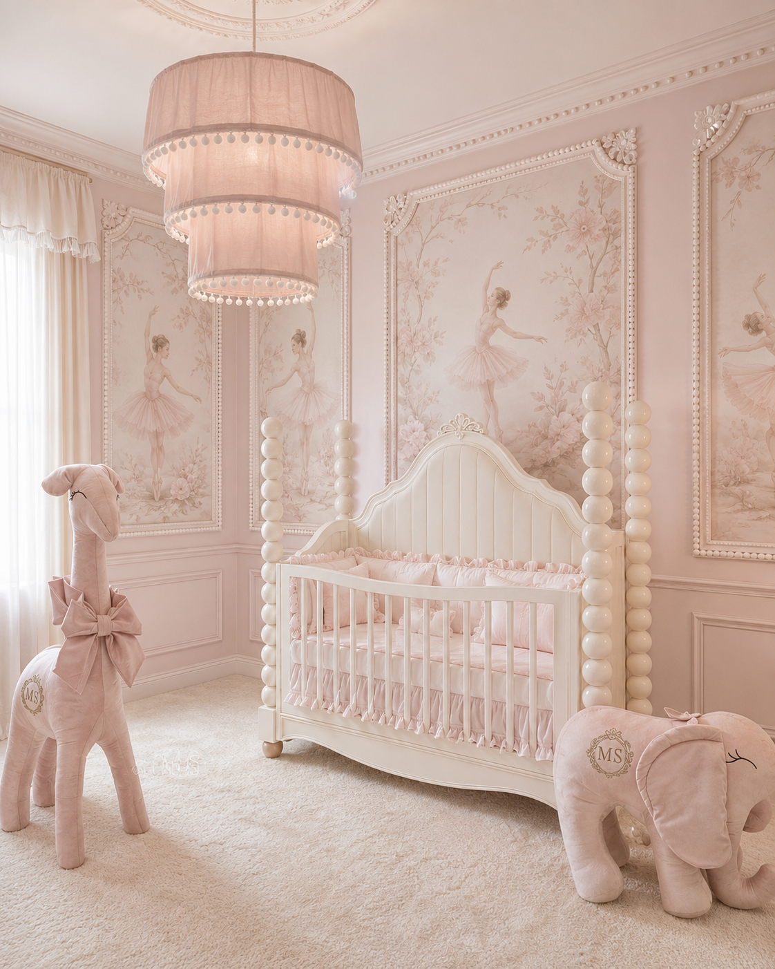 Ballerina Cot Bed Ivory