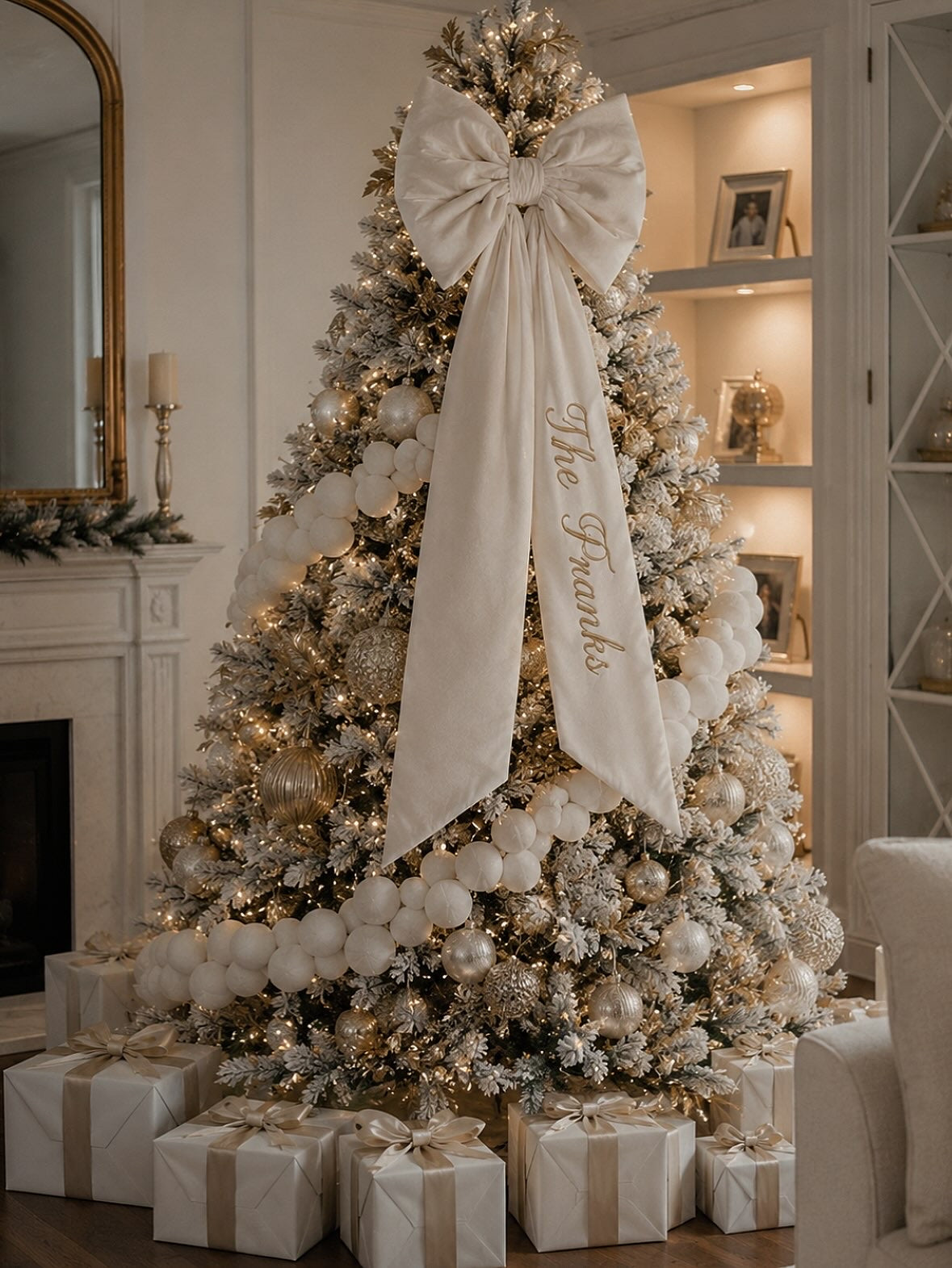 Luxury Christmas Tree Bow