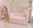Load image into Gallery viewer, Stripe Small Sofa Bed Trundle
