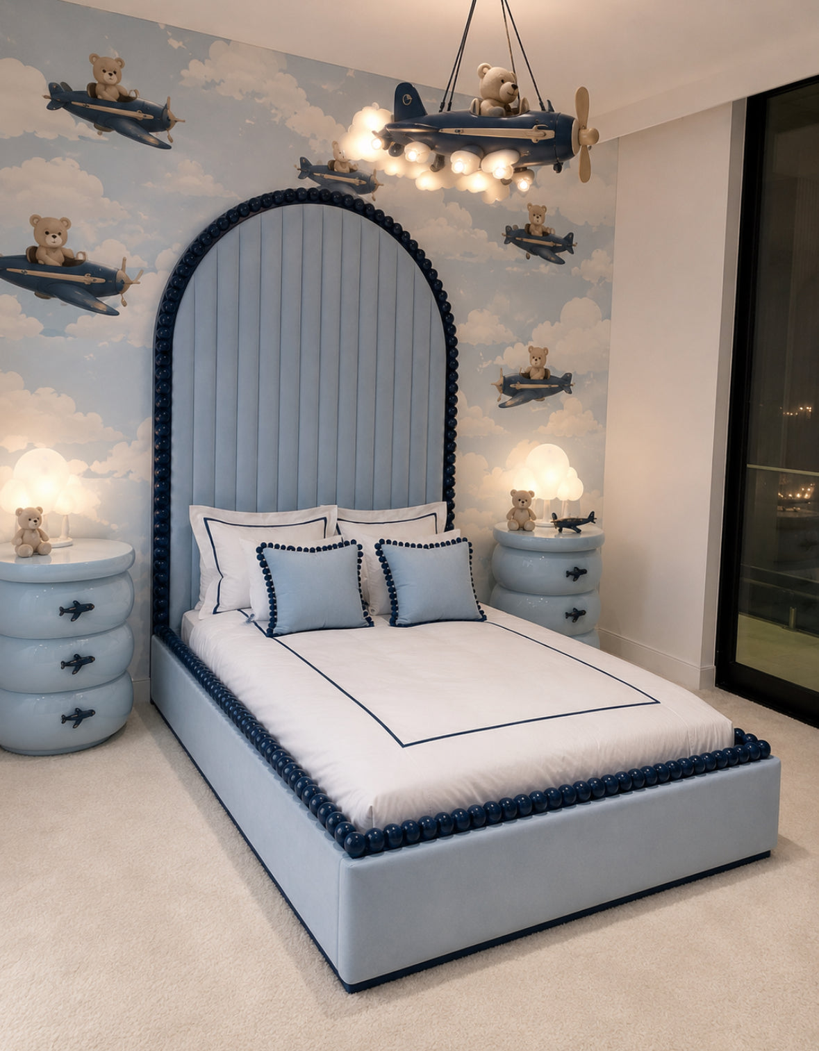Adventurer Beaded Bed