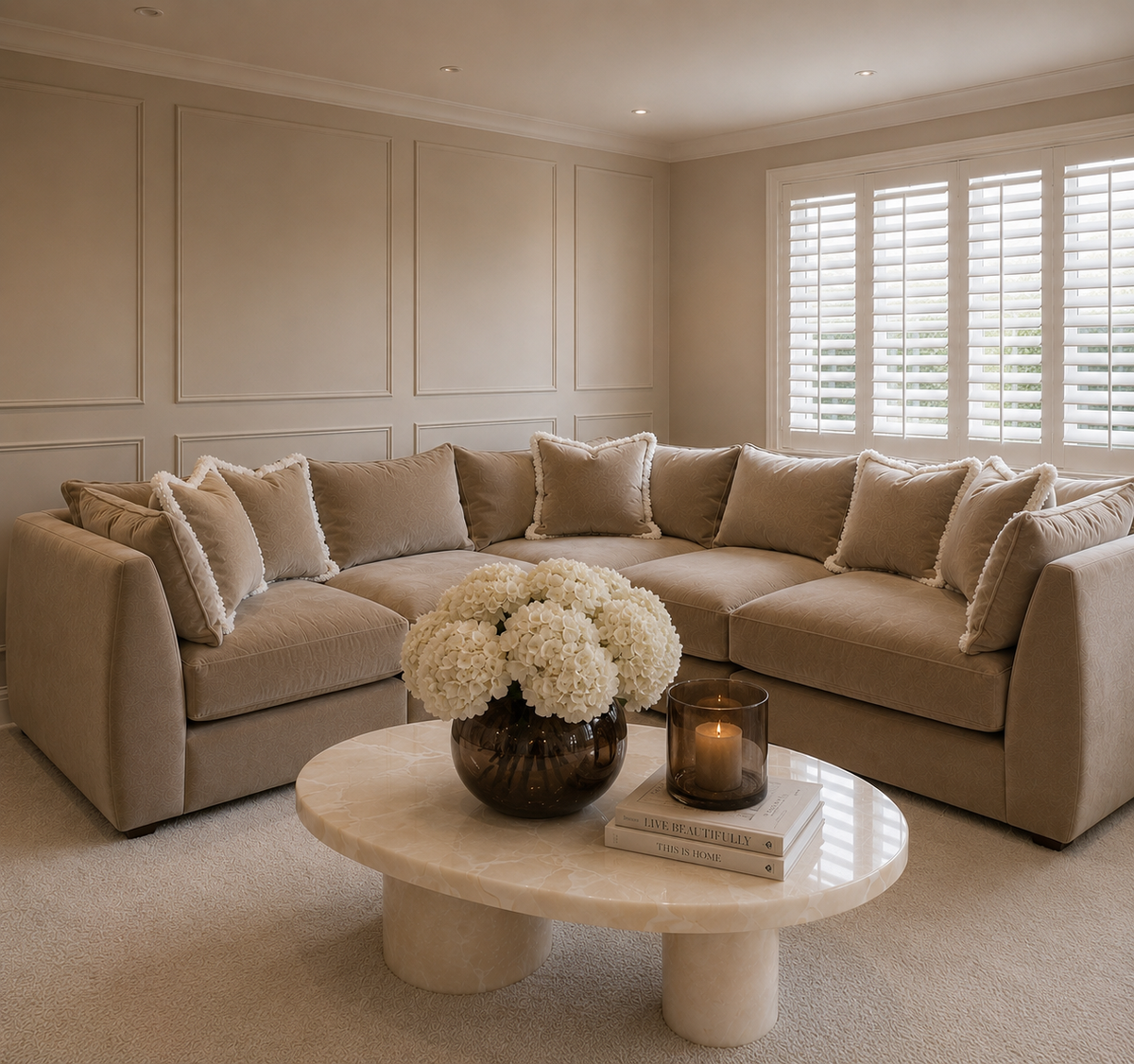 Roma Luxe Corner Sofa