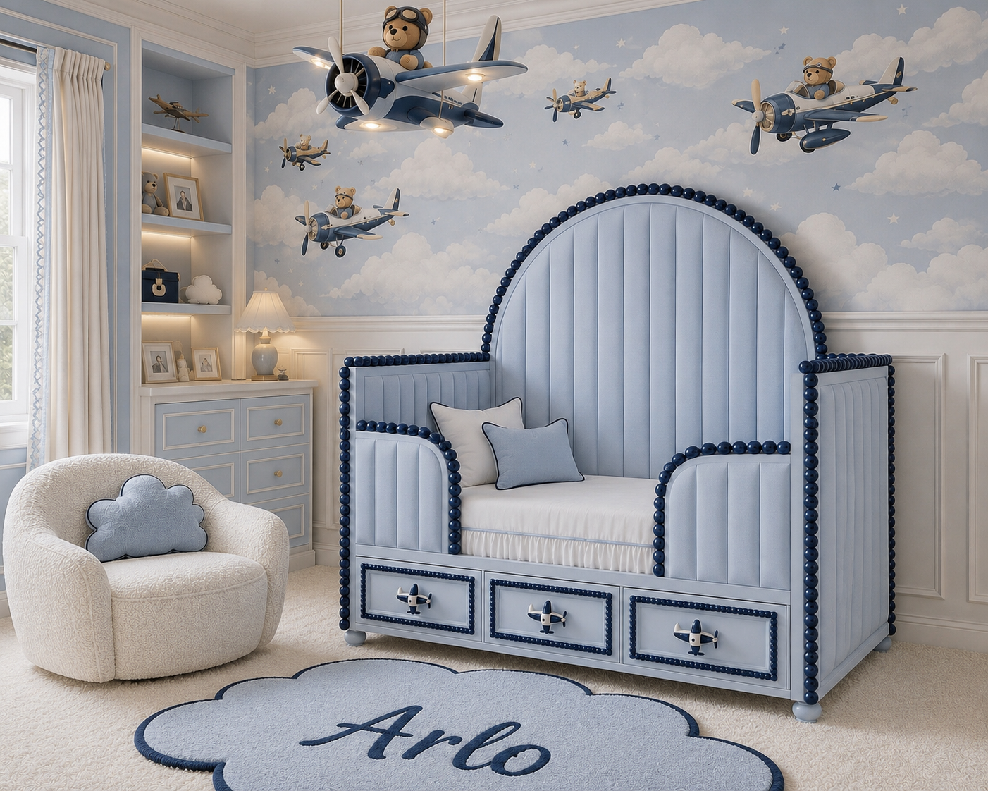Arched Adventure Cot Bed