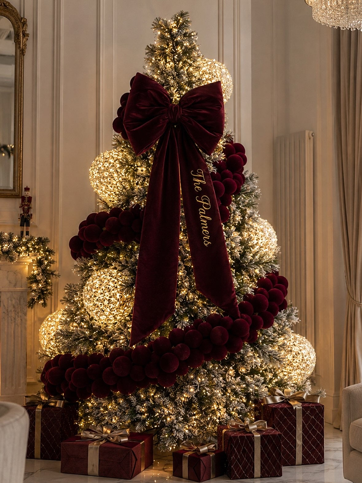 Luxury Christmas Tree Bow