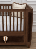 Load image into Gallery viewer, Eden Cot Bed Mahogany Stain
