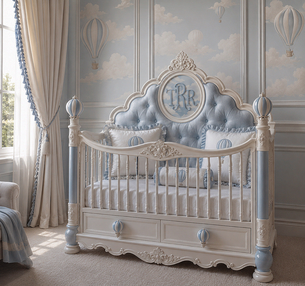 My Dream Boy Mini Cot