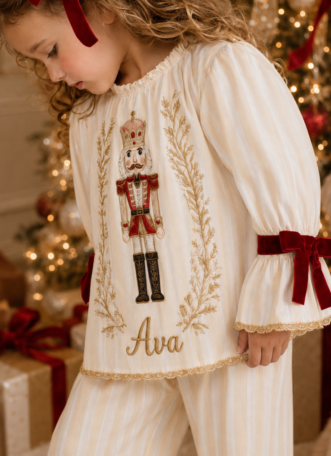 Nutcracker Smock Set