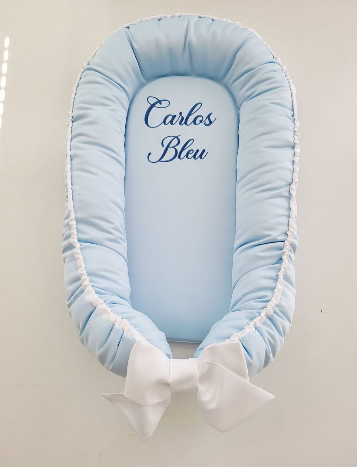 Satin Bow Baby Nest