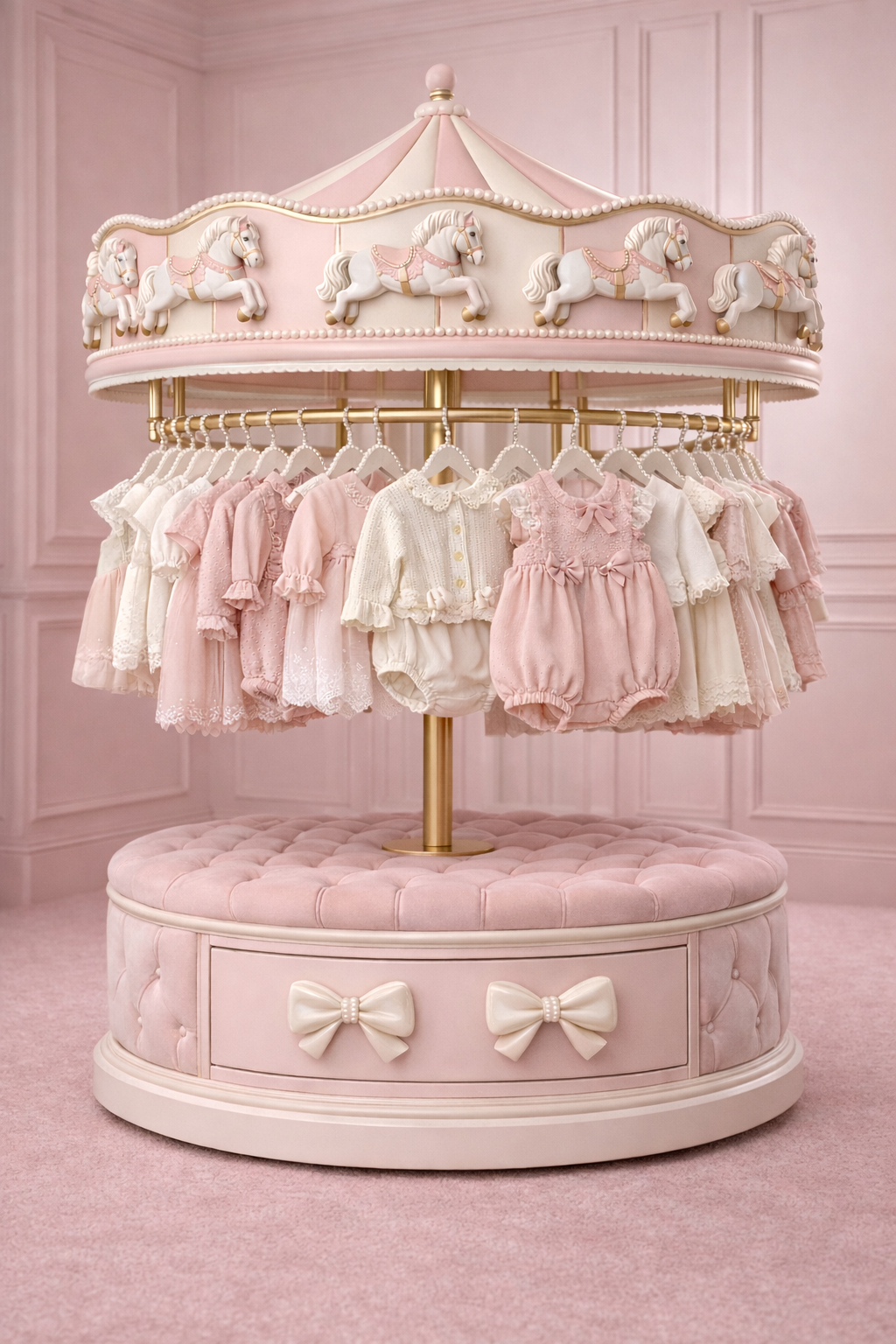 Carousel Dreaming Round Closet