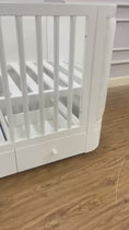 Load and play video in Gallery viewer, Kensington Cot Bed White
