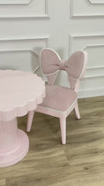 Load and play video in Gallery viewer, Mini Bow Table And Chair

